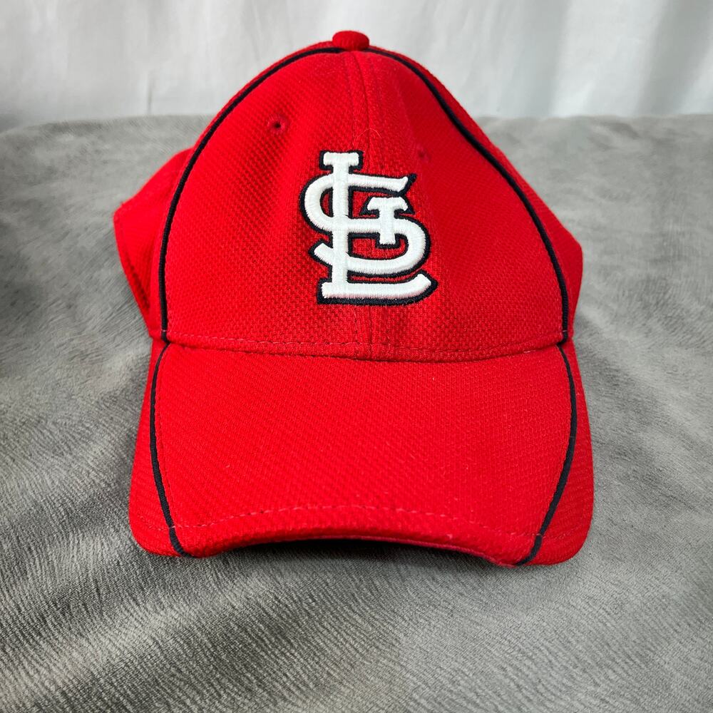 St. Louis Cardinals MLB Hat SM/MED 39Thirty Batting Practice Cap Wool Blend Red